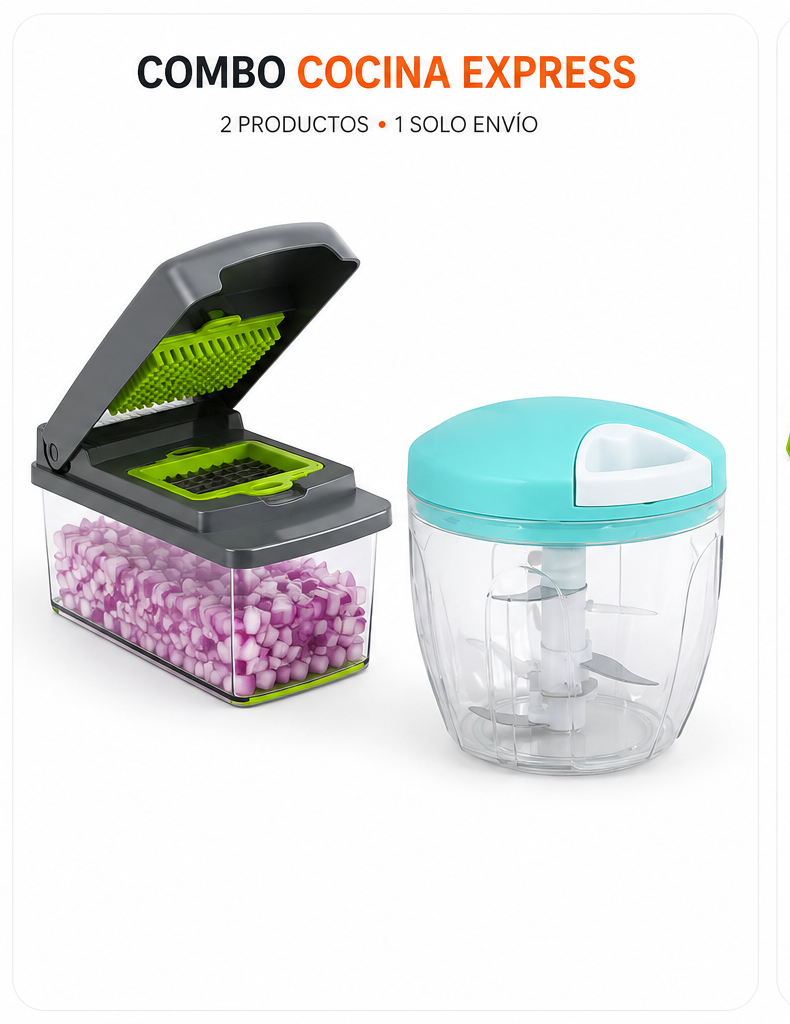 Combo Cocina Facil Pica y Procesa Ventma