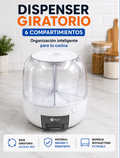 Dispenser Giratorio 6 Compartimentos