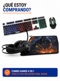 Combo Gaming 4 en 1 RGB