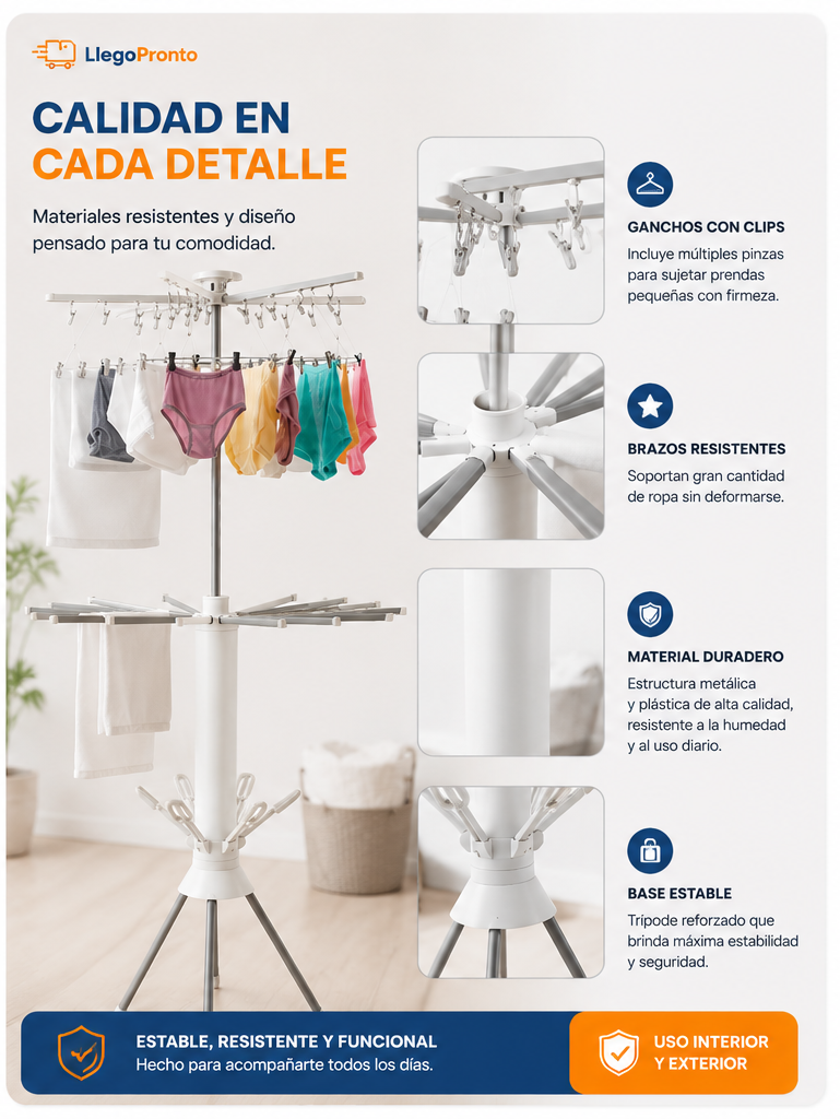 Tender Circular con Seca Zapatos