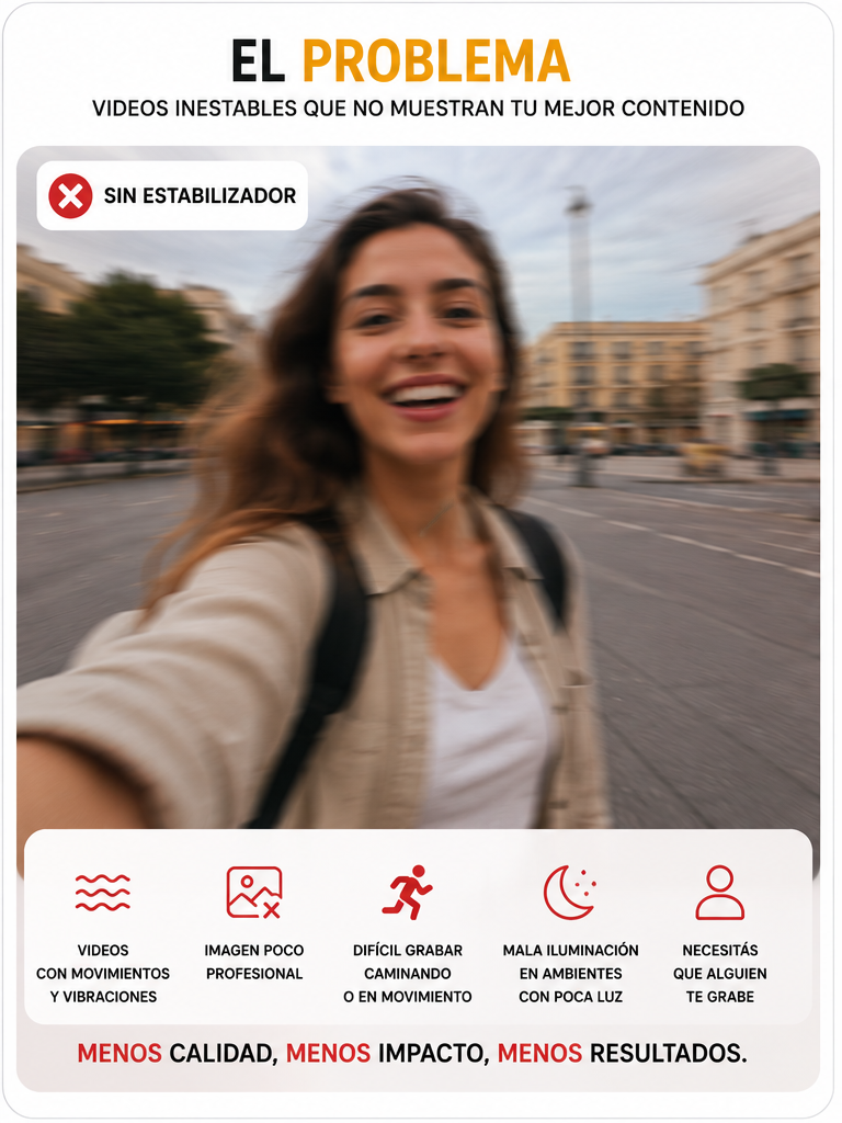 Gimbal 3 Ejes Seguimiento Facial