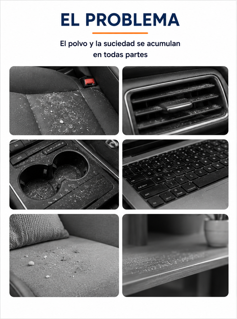 Aspiradora 2 en 1 Para Auto/Casa