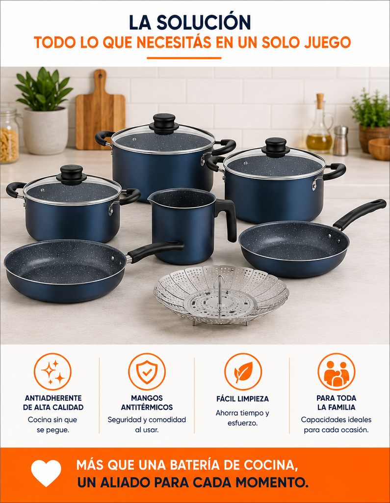 Bateria De Cocina Tramontina