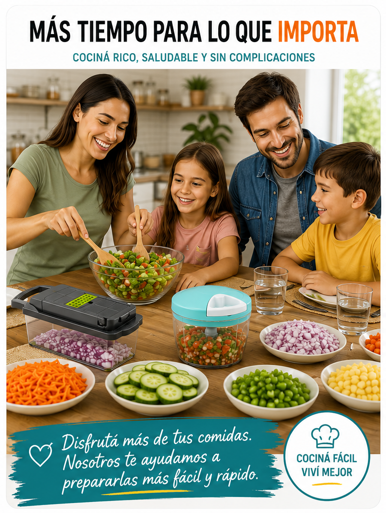 Combo Cocina Facil Pica y Procesa Ventma